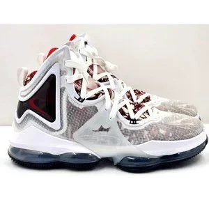 Nike | Shoes | Nike Lebron Xix 9 Sketch White University Red  display picture 3